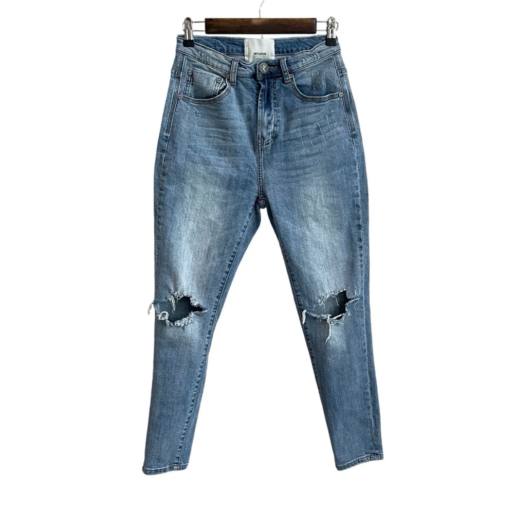 One Teaspoon Distressed Jeans 28 EUC